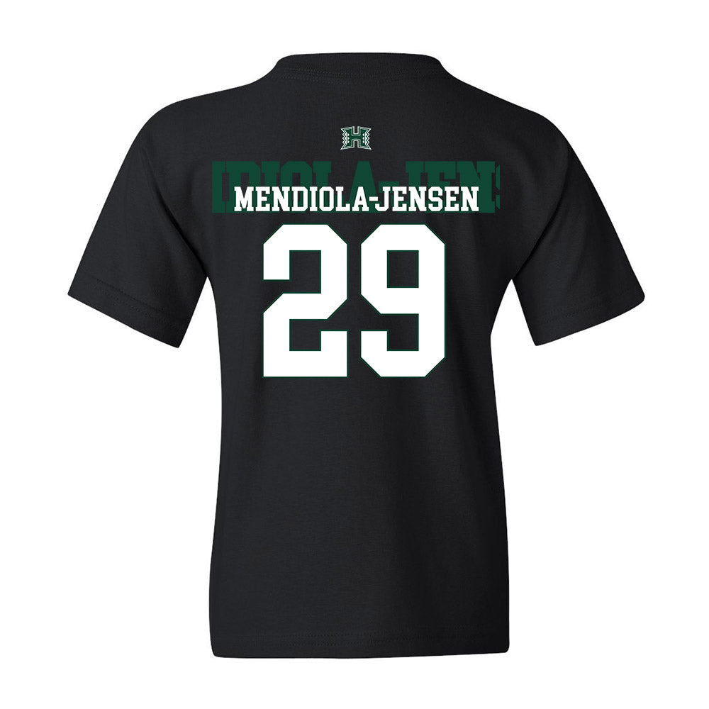 Hawaii - NCAA Football : Kilinahe Mendiola-Jensen - Youth T-Shirt