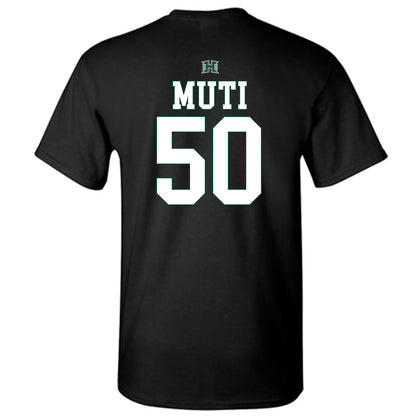Hawaii - NCAA Football : Tu'i Neau Muti - Sports Shersey T-Shirt-1