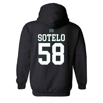 Hawaii - NCAA Football : Zhen-keith Sotelo - Fashion Shersey Hooded Sweatshirt