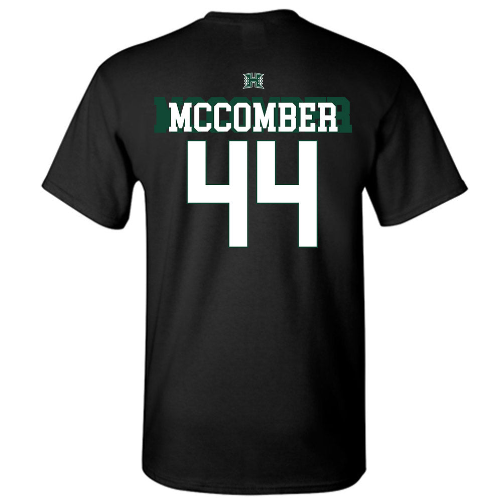Hawaii - NCAA Football : aiden mccomber - Sports Shersey T-Shirt-1