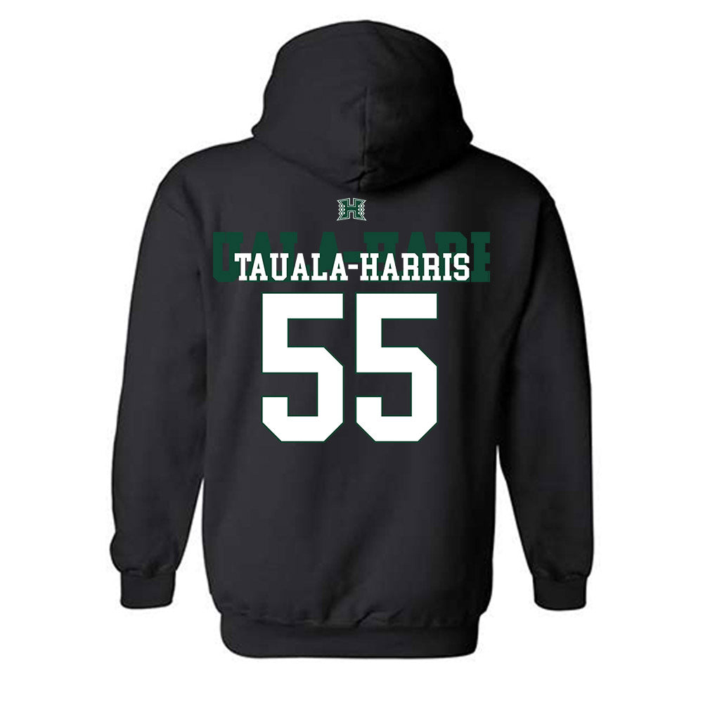 Hawaii - NCAA Football : Jay Tauala-Harris - Fashion Shersey Hooded Sweatshirt