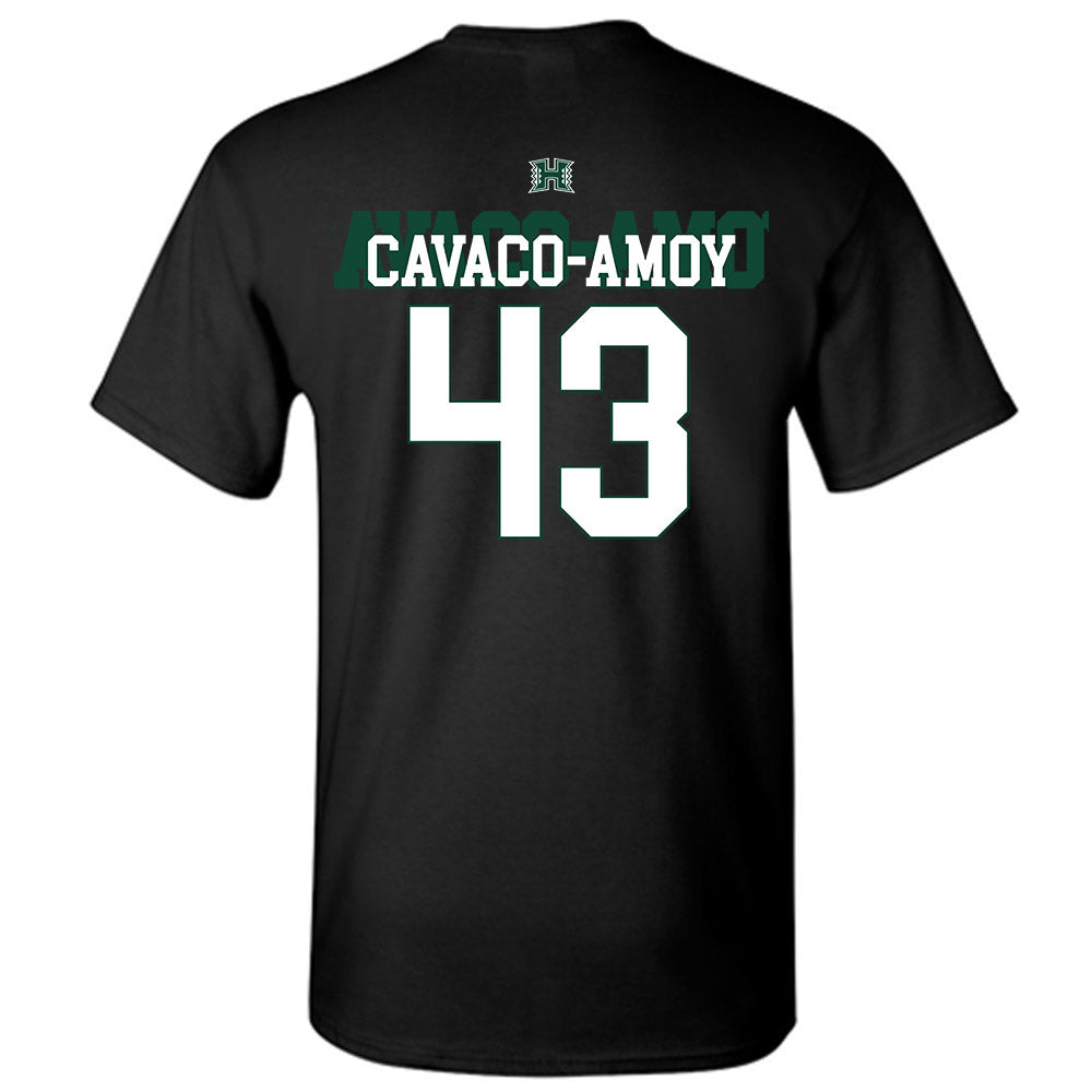 Hawaii - NCAA Football : Alika Cavaco-Amoy - Sports Shersey T-Shirt-1
