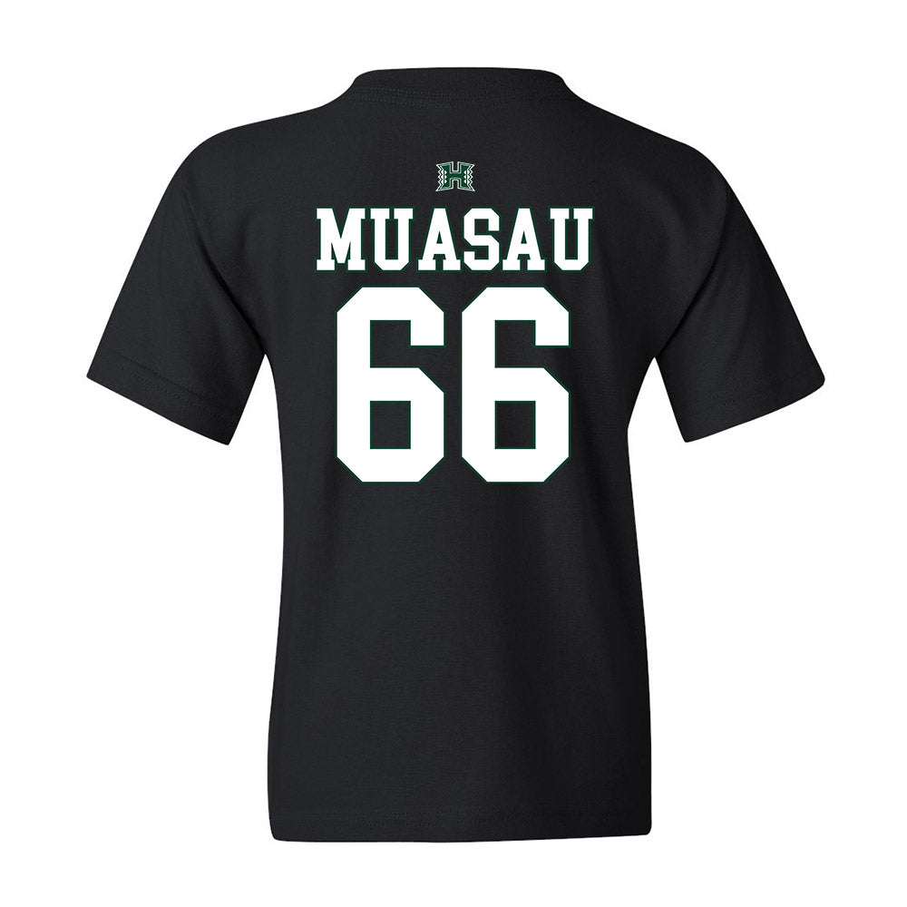 Hawaii - NCAA Football : Sergio Muasau - Fashion Shersey Youth T-Shirt