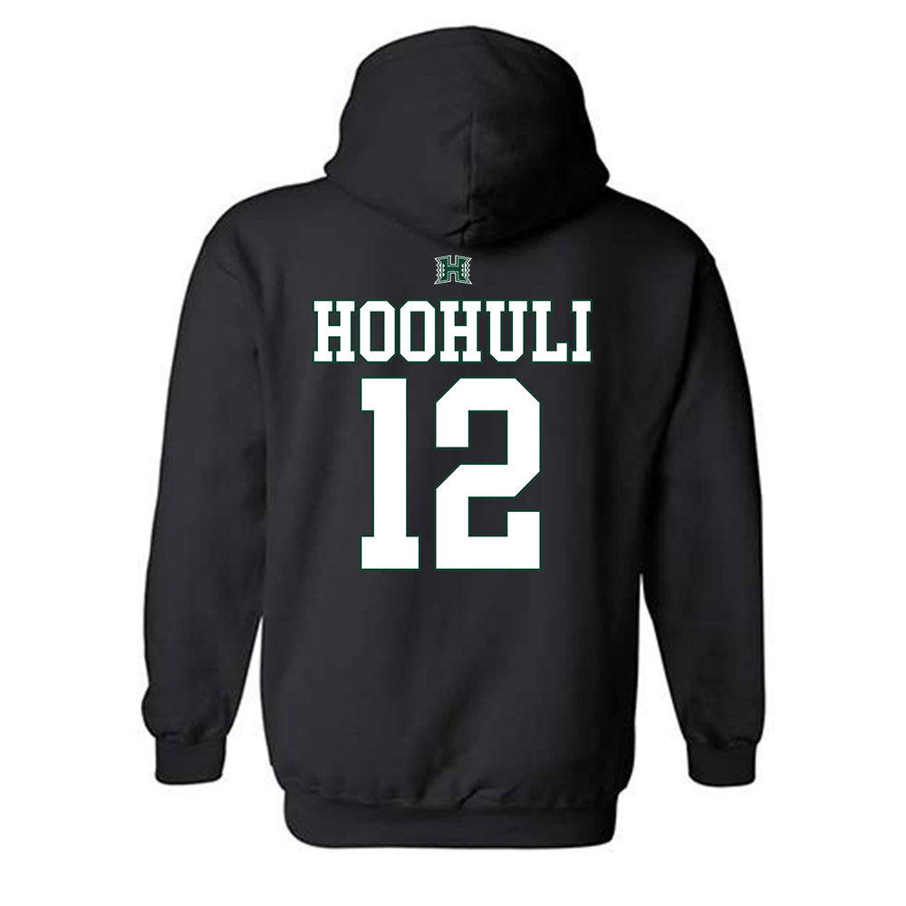 Hawaii - NCAA Football : Wynden Hoohuli - Hooded Sweatshirt