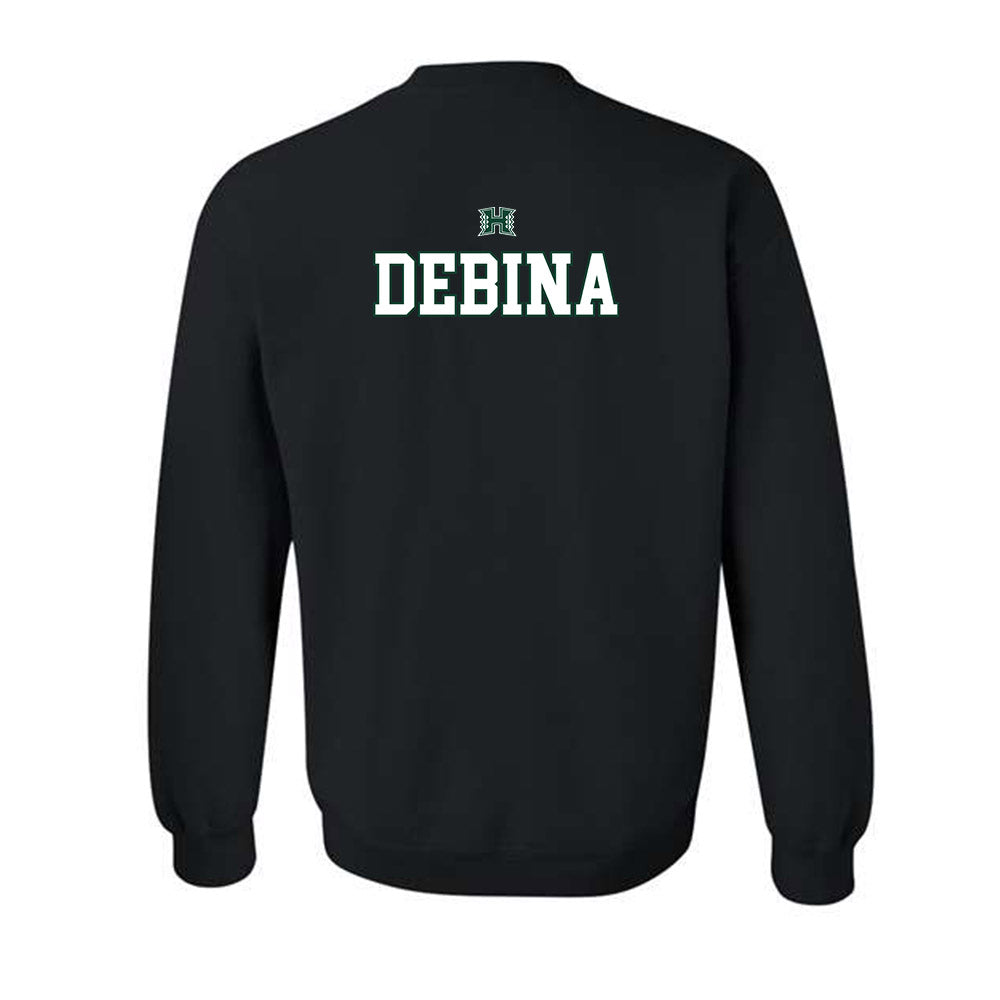 Hawaii - NCAA Football : Taye Debina - Crewneck Sweatshirt