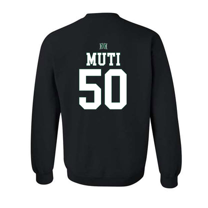 Hawaii - NCAA Football : Tu'i Neau Muti - Sports Shersey Crewneck Sweatshirt-1