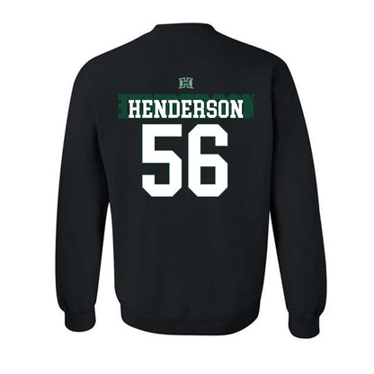 Hawaii - NCAA Football : Boogie Henderson - Sports Shersey Crewneck Sweatshirt-1