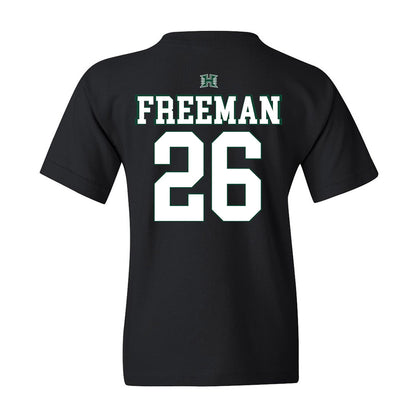 Hawaii - NCAA Football : Deliyon Freeman - Youth T-Shirt