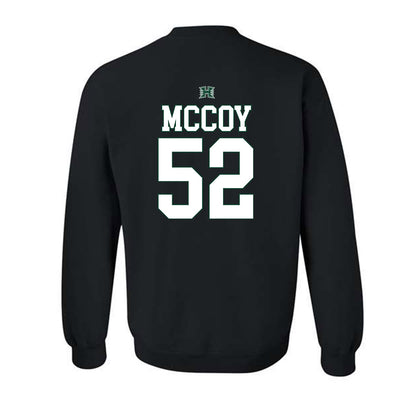 Hawaii - NCAA Football : Luther McCoy - Sports Shersey Crewneck Sweatshirt-1