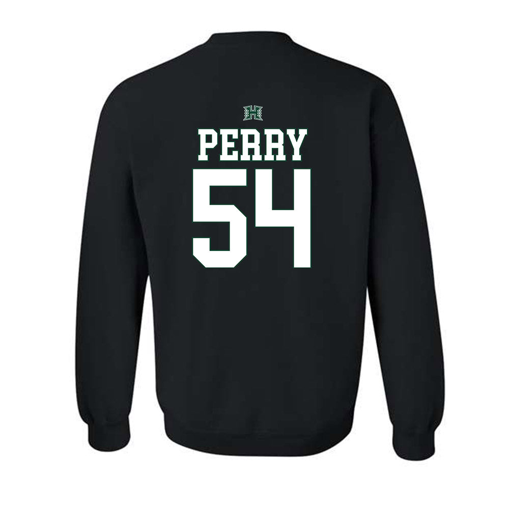 Hawaii - NCAA Football : Christian Perry - Crewneck Sweatshirt