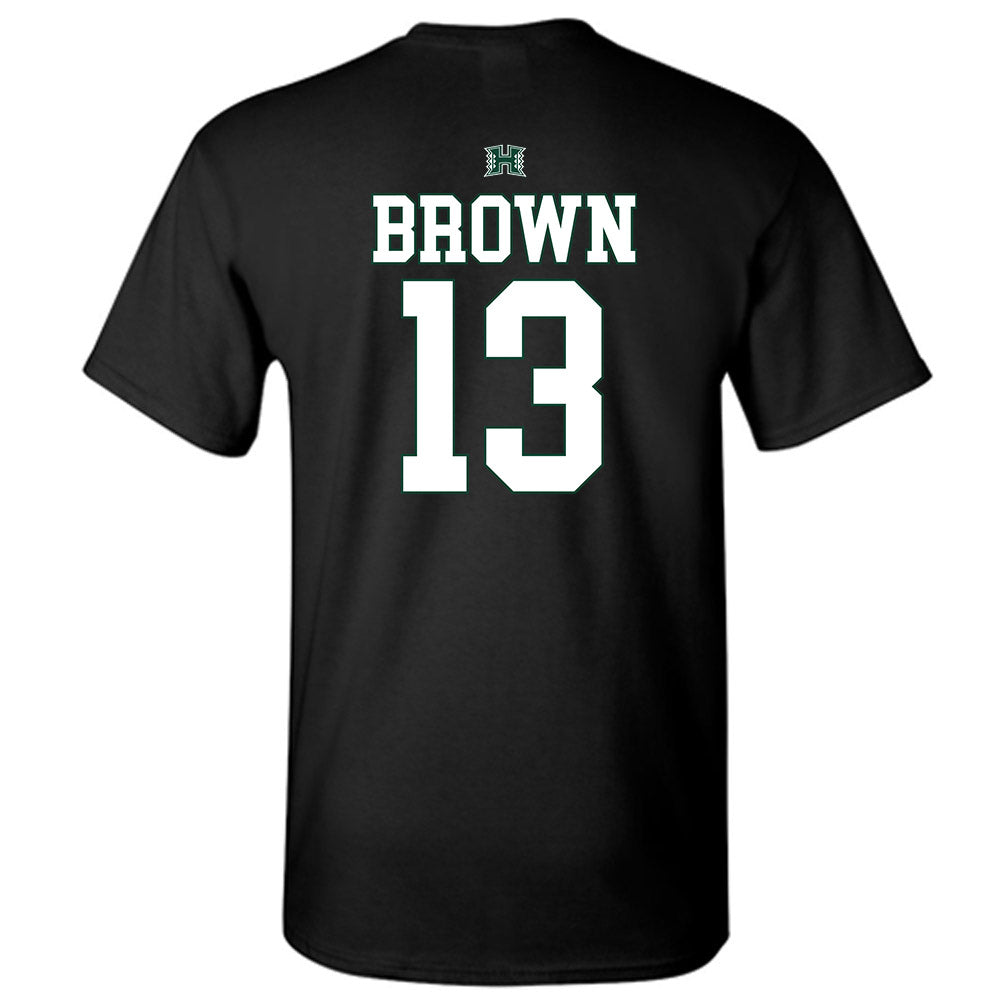 Hawaii - NCAA Football : Cbo Brown - T-Shirt