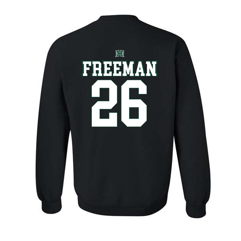 Hawaii - NCAA Football : Deliyon Freeman - Crewneck Sweatshirt