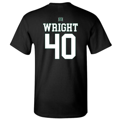 Hawaii - NCAA Football : Jeremiah Wright - Fashion Shersey T-Shirt