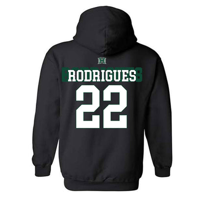 Hawaii - NCAA Football : Ezekiel Rodrigues - Sports Shersey Hooded Sweatshirt-1
