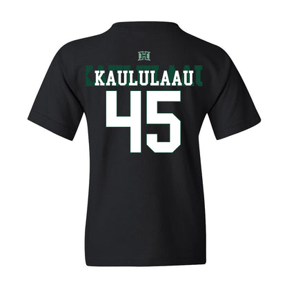 Hawaii - NCAA Football : Blade Kaululaau - Youth T-Shirt