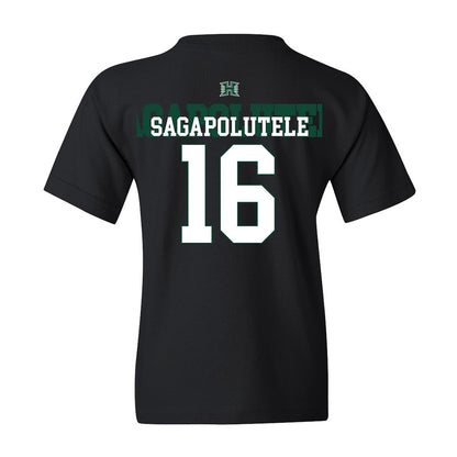 Hawaii - NCAA Football : John-Keawe Sagapolutele - Youth T-Shirt