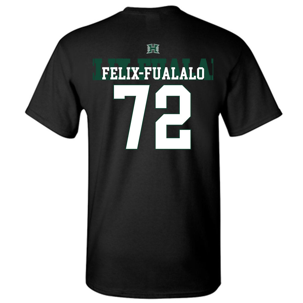 Hawaii - NCAA Football : Luke Felix-Fualalo - T-Shirt