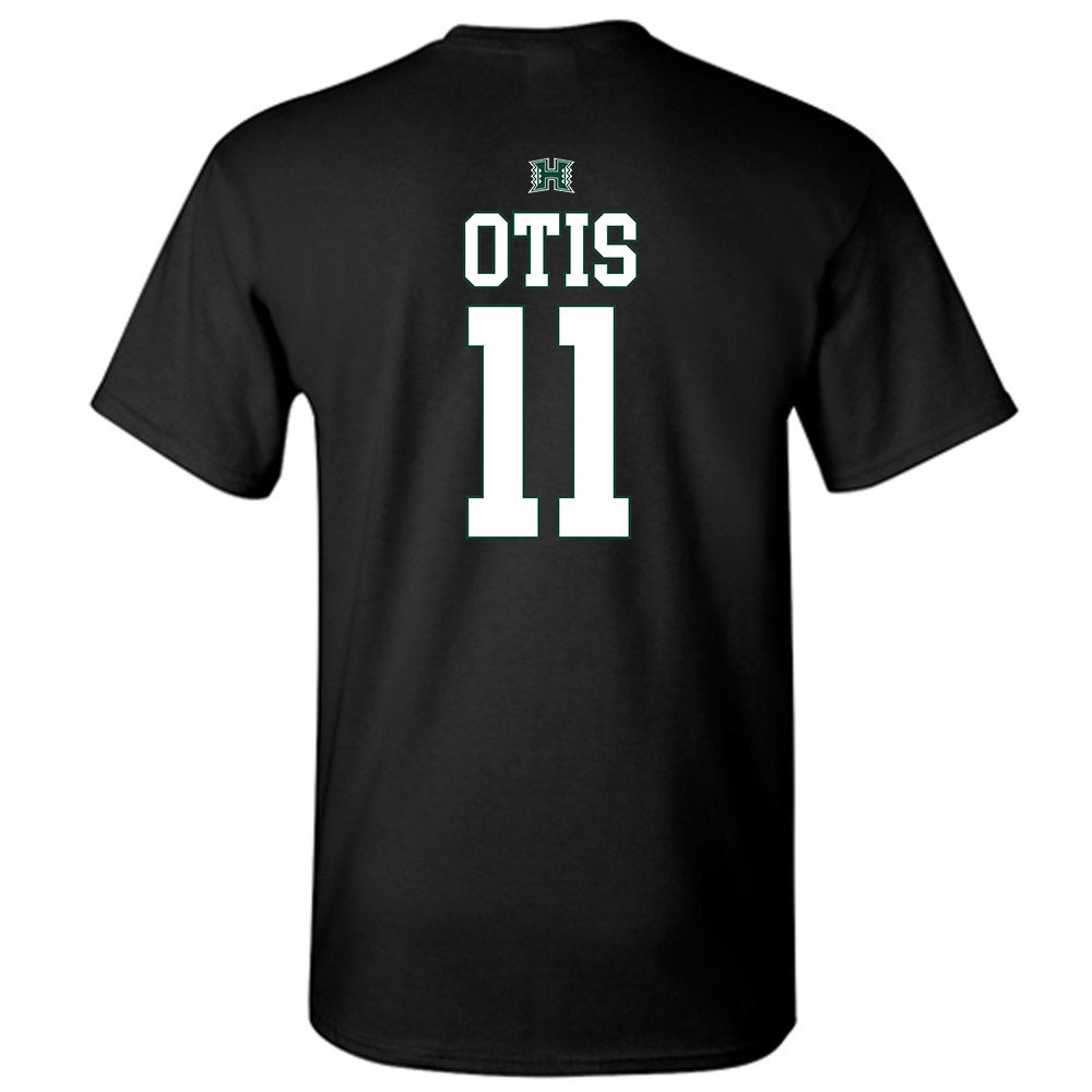Hawaii - NCAA Football : Jamih Otis - Sports Shersey T-Shirt-1