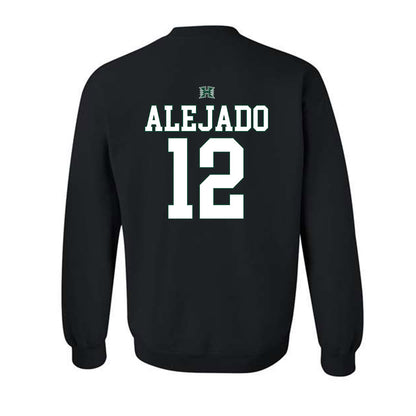 Hawaii - NCAA Football : Micah Alejado - Sports Shersey Crewneck Sweatshirt-1