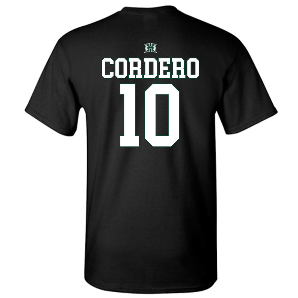 Hawaii - NCAA Football : David Cordero - Sports Shersey T-Shirt-1