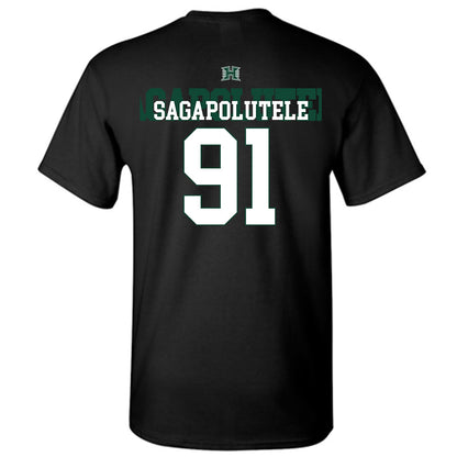 Hawaii - NCAA Football : Joshua Sagapolutele - T-Shirt