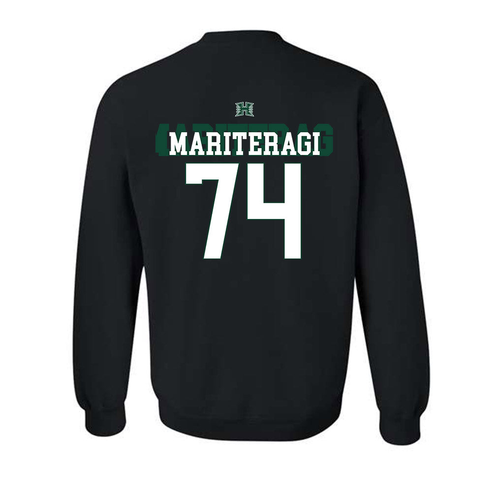 Hawaii - NCAA Football : Micah Mariteragi - Crewneck Sweatshirt