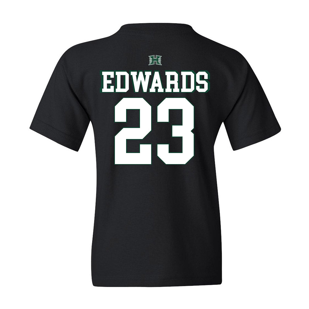 Hawaii - NCAA Football : Virdel Edwards - Youth T-Shirt