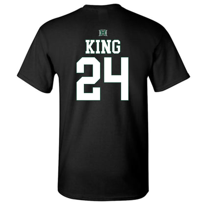 Hawaii - NCAA Football : Devyn King - Sports Shersey T-Shirt-1