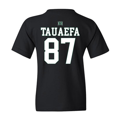 Hawaii - NCAA Football : Devon Tauaefa - Sports Shersey Youth T-Shirt-1