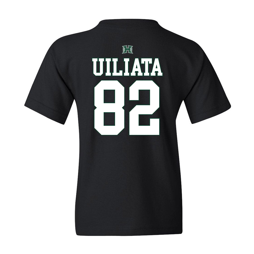 Hawaii - NCAA Football : Liatama Uiliata - Fashion Shersey Youth T-Shirt