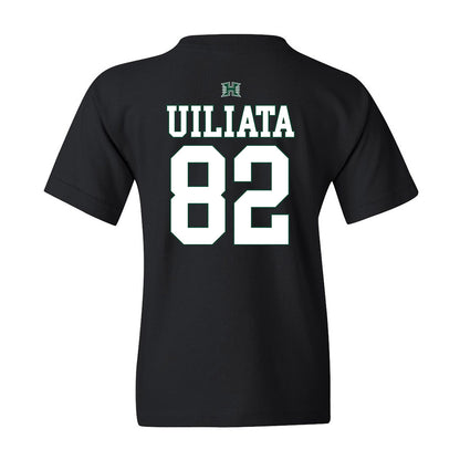 Hawaii - NCAA Football : Liatama Uiliata - Fashion Shersey Youth T-Shirt