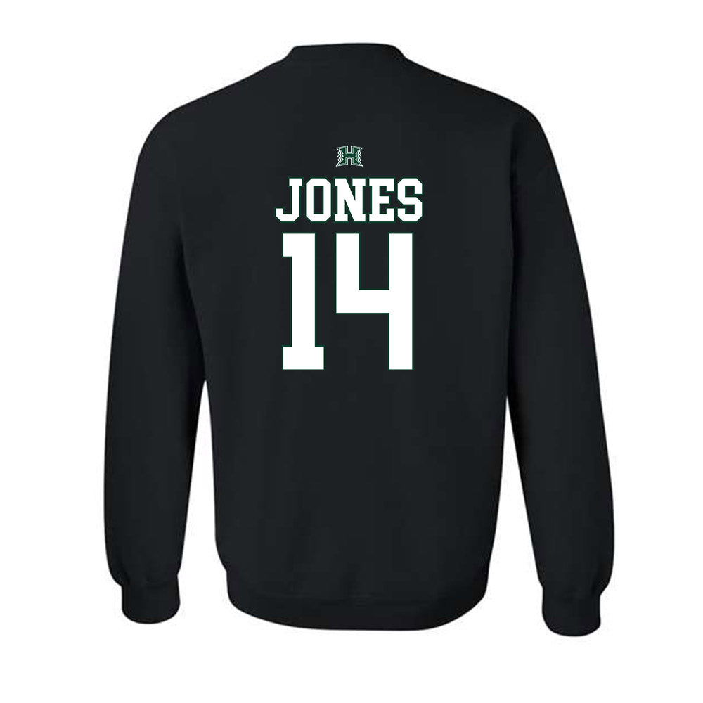 Hawaii - NCAA Football : Jaheim Jones - Crewneck Sweatshirt