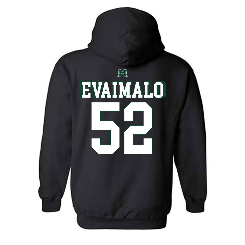 Hawaii - NCAA Football : Ezra Evaimalo - Hooded Sweatshirt