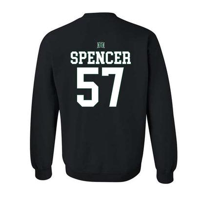 Hawaii - NCAA Football : Ethan Spencer - Fashion Shersey Crewneck Sweatshirt