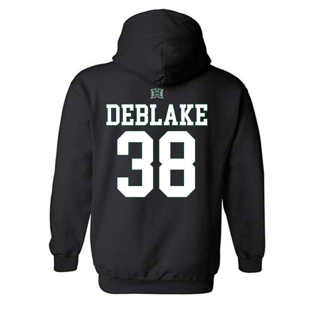 Hawaii - NCAA Football : Kamalu Deblake - Hooded Sweatshirt