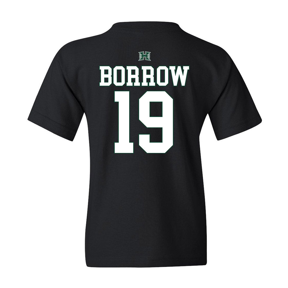 Hawaii - NCAA Football : Lucas Borrow - Fashion Shersey Youth T-Shirt