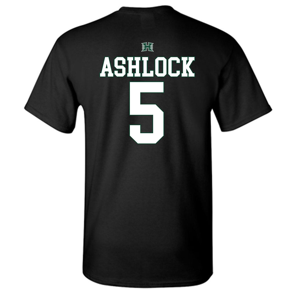 Hawaii - NCAA Football : Pofele Ashlock - Sports Shersey T-Shirt-1