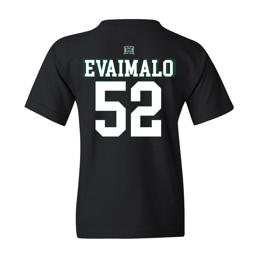 Hawaii - NCAA Football : Ezra Evaimalo - Youth T-Shirt