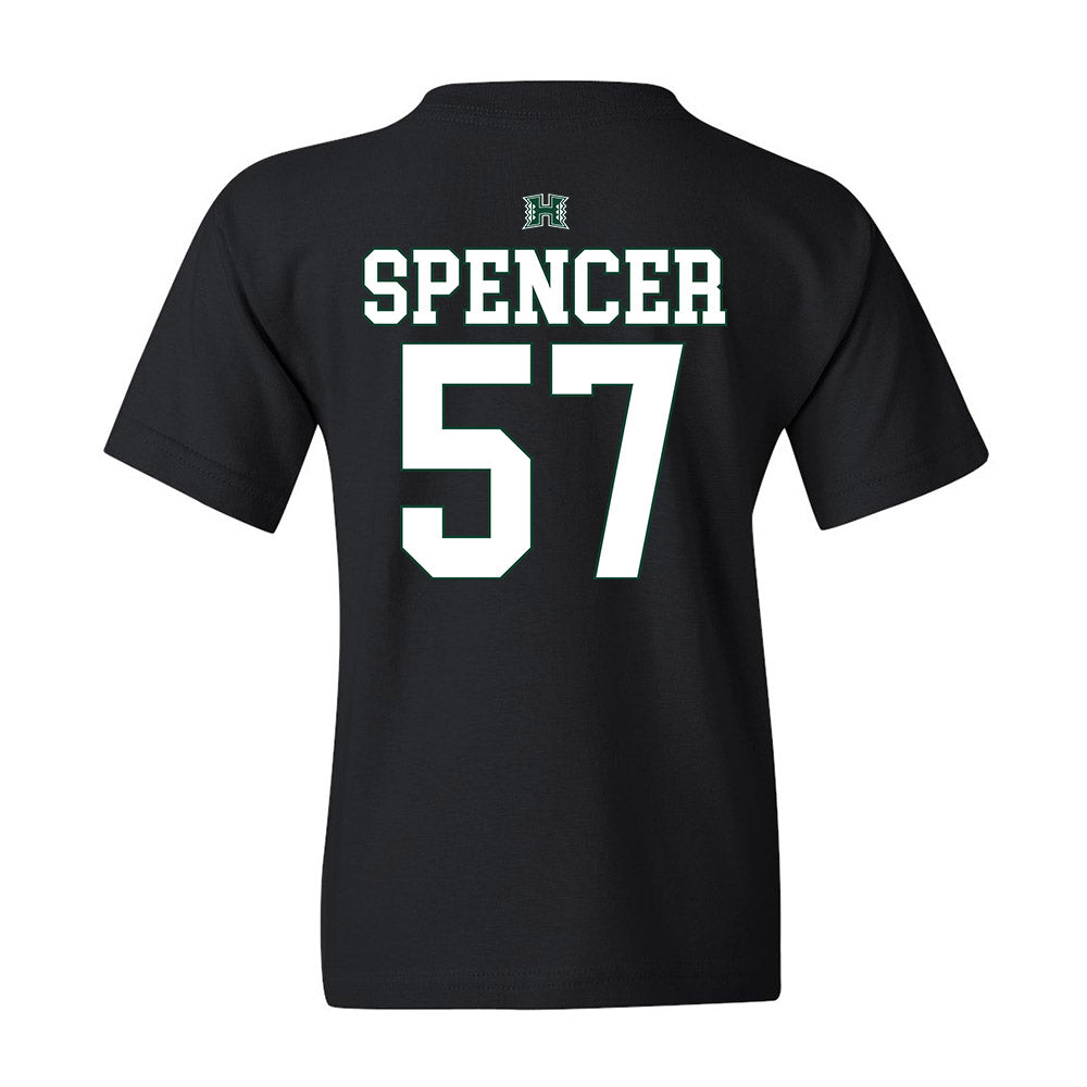 Hawaii - NCAA Football : Ethan Spencer - Fashion Shersey Youth T-Shirt