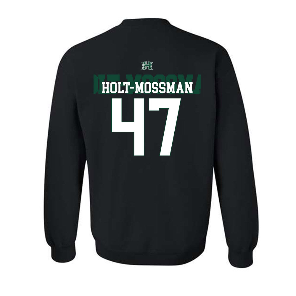 Hawaii - NCAA Football : Emmet Holt-Mossman - Crewneck Sweatshirt