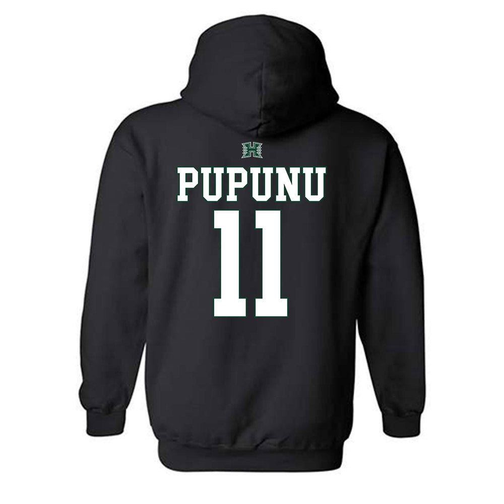 Hawaii - NCAA Football : Karsyn Pupunu - Hooded Sweatshirt