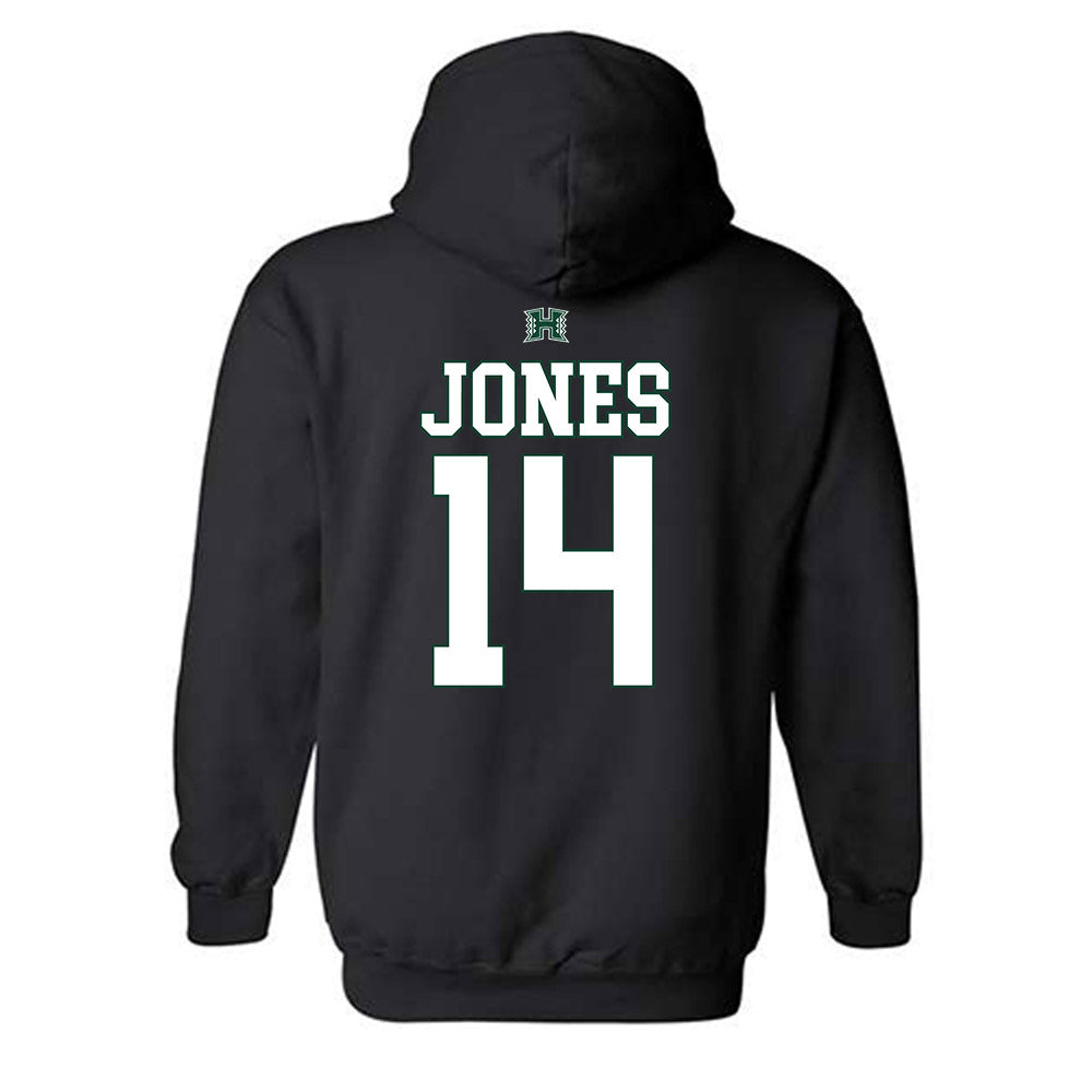 Hawaii - NCAA Football : Jaheim Jones - Hooded Sweatshirt