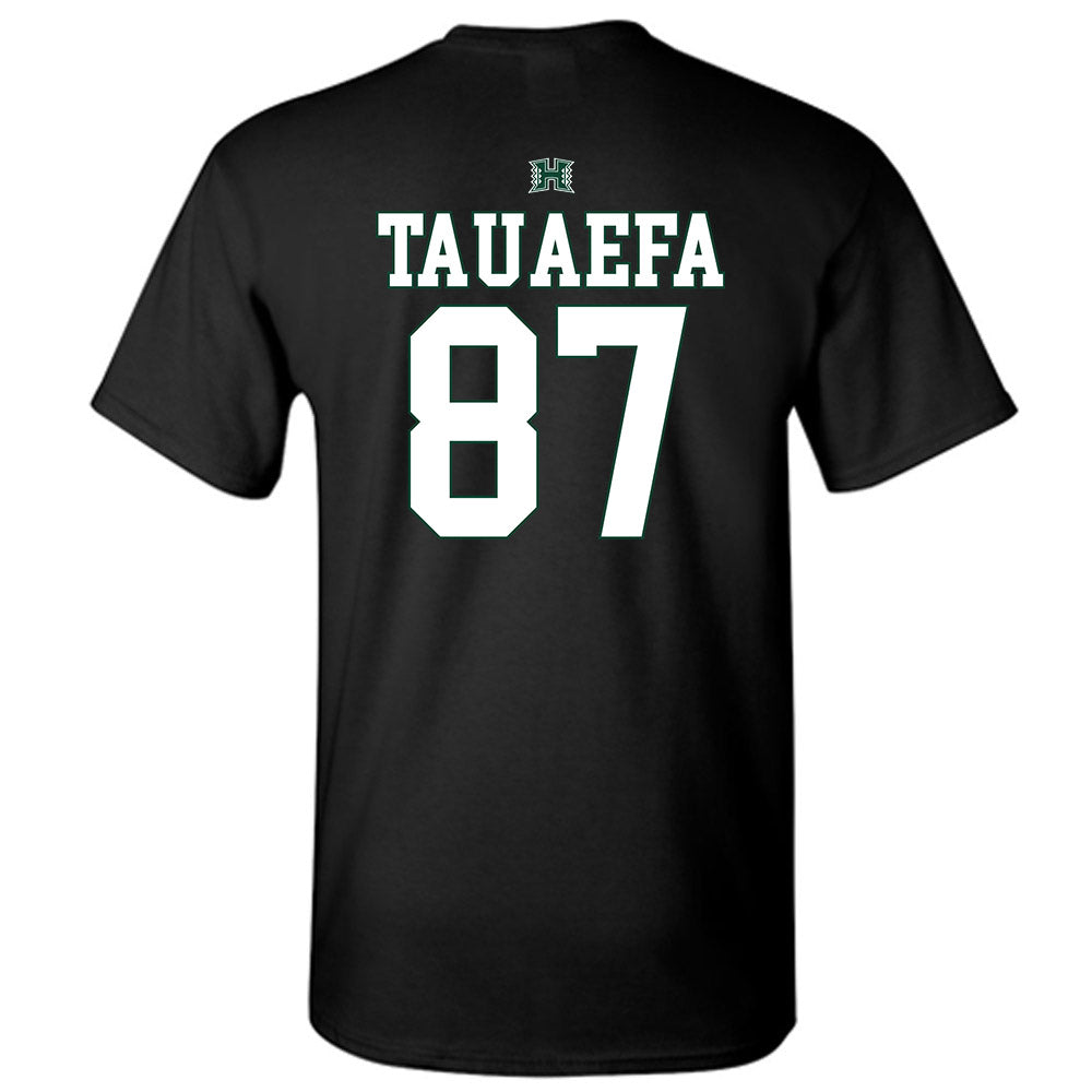 Hawaii - NCAA Football : Devon Tauaefa - Sports Shersey T-Shirt-1