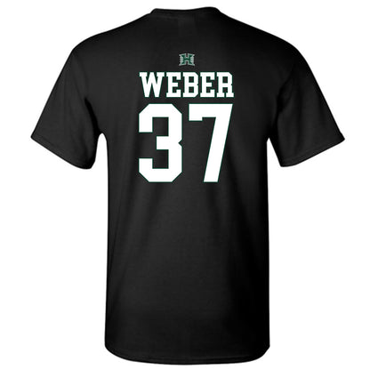 Hawaii - NCAA Football : Riis Weber - Sports Shersey T-Shirt-1