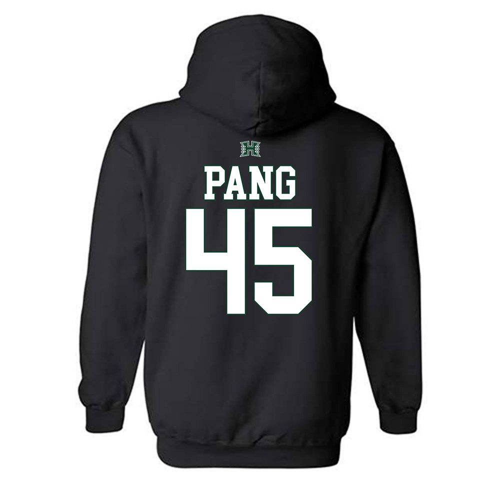 Hawaii - NCAA Football : Nicholas Pang - Sports Shersey Hooded Sweatshirt-1