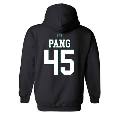 Hawaii - NCAA Football : Nicholas Pang - Sports Shersey Hooded Sweatshirt-1