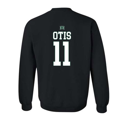 Hawaii - NCAA Football : Jamih Otis - Sports Shersey Crewneck Sweatshirt-1