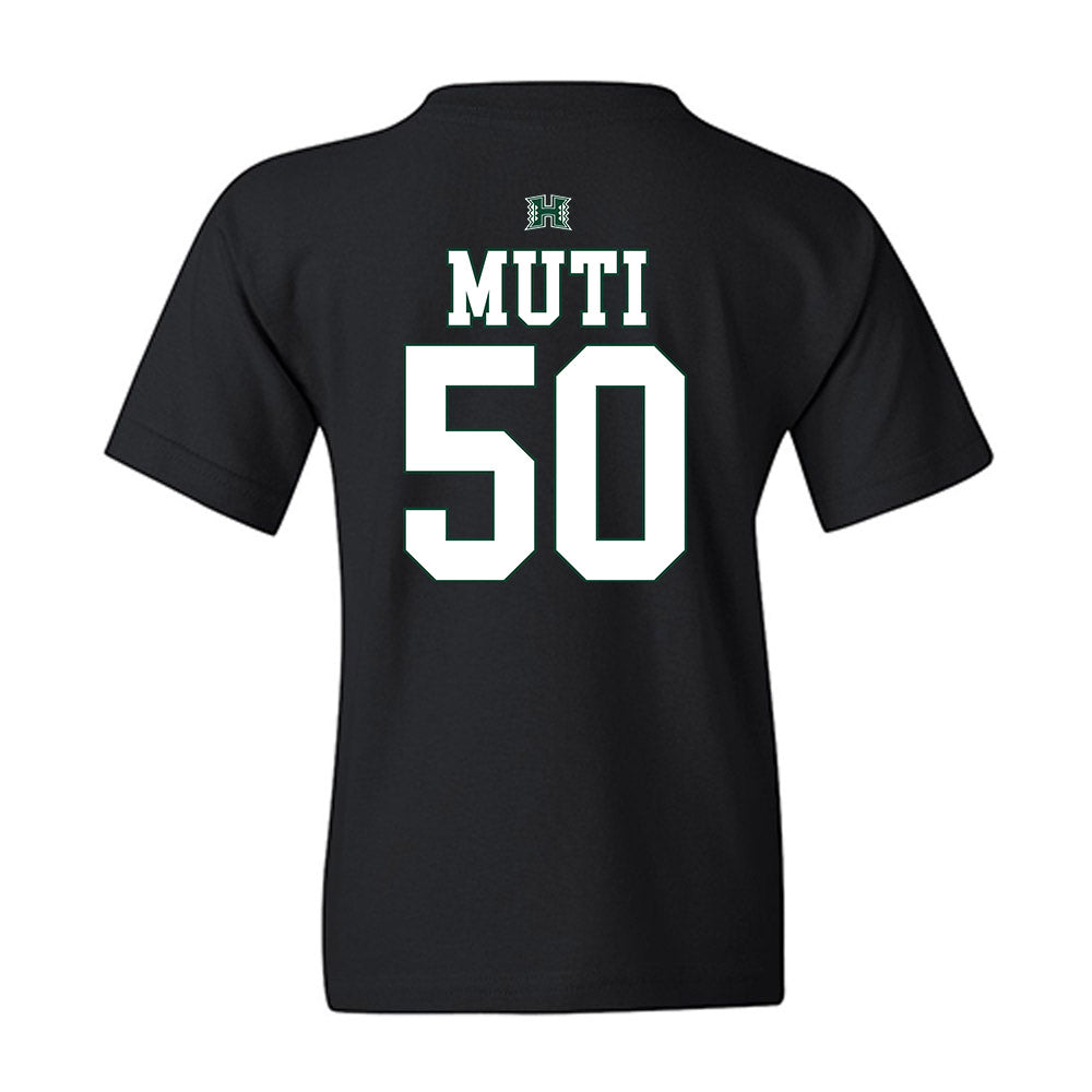 Hawaii - NCAA Football : Tu'i Neau Muti - Fashion Shersey Youth T-Shirt-1