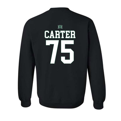 Hawaii - NCAA Football : Kaleb Carter - Sports Shersey Crewneck Sweatshirt-1