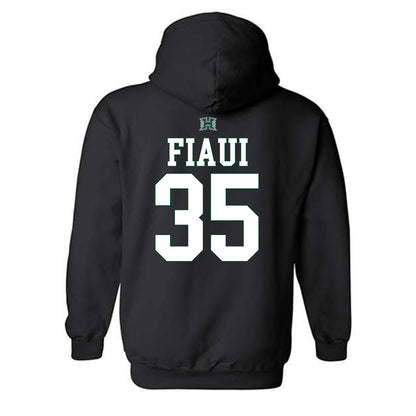 Hawaii - NCAA Football : Junior Fiaui - Hooded Sweatshirt